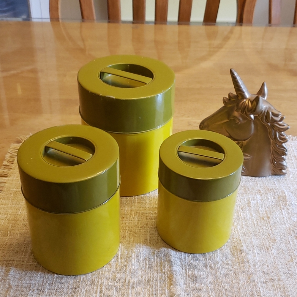 🦄 3 piece nesting canisters